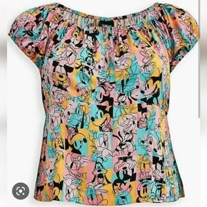 NWT Torrid mickey and friends top
